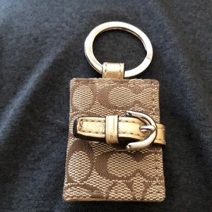 Authentic Coach Photo Frame Keychain
